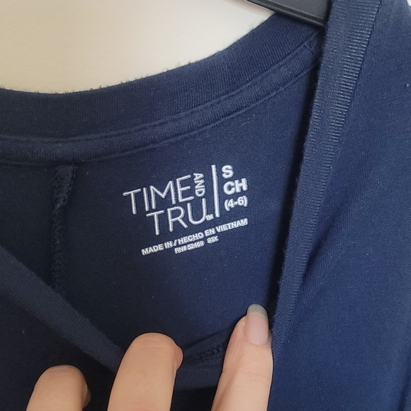 Time & True Women's Navy Dress - Picture 6 of 7